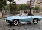 Chevrolet Corvette cabriolet  Chevrolet Corvette cabriolet, traversée de Paris, 30 août 2020