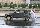 Citroën 2cv  Citroën 2cv, traversée de Paris, 25 juillet 2021