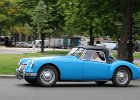 MG MGA  MG MGA, traversée de Paris, 25 juillet 2021