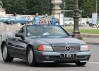 Mercedes 500 SL 1990  Mercedes 500 SL 1990, traversée de Paris, 25 juillet 2021