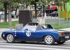 Porsche 914  Porsche 914, traversée de Paris, 25 juillet 2021