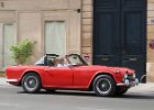Triumph TR4 1967  Triumph TR4 1967, traversée de Paris, 31 juillet 2022