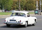 Mercedes 190 SL  Mercedes 190 SL, traversée de Paris, 31 juillet 2022