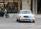 Mercedes 560 SEC  Mercedes 560 SEC, traversée de Paris, 31 juillet 2022