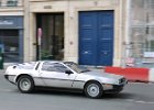 DMC De Lorean 1981  DMC De Lorean 1981, traversée de Paris, 31 juillet 2022