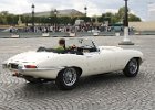 Jaguar E-type  Jaguar E-type, traversée de Paris, 30 juillet 2023