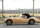 Jaguar XK120  Jaguar XK120, traversée de Paris, 30 juillet 2023