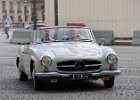 Mercedes SL  Mercedes SL, traversée de Paris, 30 juillet 2023