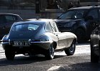 Jaguar E-type coupé, Traversée de Paris, 11 janvier 2015  Jaguar E-type coupé, Traversée de Paris, 11 janvier 2015