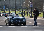 Jaguar C-type, Traversée de Paris, 11 janvier 2015  Jaguar C-type, Traversée de Paris, 11 janvier 2015