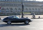Jaguar E-type coupé, Traversée de Paris, 11 janvier 2015  Jaguar E-type coupé, Traversée de Paris, 11 janvier 2015