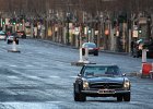 Mercedes-Benz 280 SL, Traversée de Paris, 11 janvier 2015  Mercedes-Benz 280 SL, Traversée de Paris, 11 janvier 2015