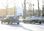 Citroën 15-Six &#38; Cadillac, Traversée de Paris, 11 janvier 2015  Citroën 15-Six &#38; Cadillac, Traversée de Paris, 11 janvier 2015