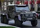 Brabus 6x6  Brabus 6x6, Hôtel The Peninsula Paris, 10 janvier 2016