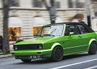 VW Golf cabriolet tuning  VW Golf cabriolet tuning, 16e traversée de Paris hivernale, 10 janvier 2016