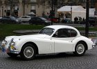 Jaguar XK140 coupé  Jaguar XK140 coupé, 16e traversée de Paris hivernale, 10 janvier 2016