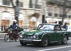 Triumph TR4  Triumph TR4, 16e traversée de Paris hivernale, 10 janvier 2016