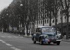Renault 4cv  Renault 4cv, 16e traversée de Paris hivernale, 10 janvier 2016