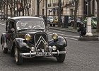 Citroën traction  Citroën traction, 16e traversée de Paris hivernale, 10 janvier 2016