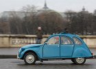 Citroën 2cv  Citroën 2cv, 17e traversée de Paris hivernale, 8 janvier 2017