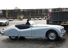 Jaguar XK120  Jaguar XK120, 17e traversée de Paris hivernale, 8 janvier 2017