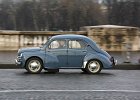 Renault 4cv  Renault 4cv, 17e traversée de Paris hivernale, 8 janvier 2017