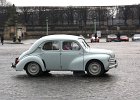 Renault 4cv  Renault 4cv, 17e traversée de Paris hivernale, 8 janvier 2017
