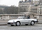 Alfa Romeo Spider  Alfa Romeo Spider, traversée de Paris, 7 janvier 2018