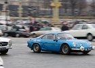 Alpine A110  Alpine A110, traversée de Paris, 7 janvier 2018