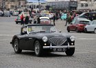 Austin-Healey 100  Austin-Healey 100, traversée de Paris, 7 janvier 2018