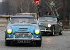 Austin-Healey 3000  Austin-Healey 3000, traversée de Paris, 7 janvier 2018
