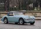 Austin-Healey 3000  Austin-Healey 3000, traversée de Paris, 7 janvier 2018