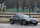 BMW Z4 coupé  BMW Z4 coupé, traversée de Paris, 7 janvier 2018