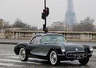 Chevrolet Corvette C1  Chevrolet Corvette C1, traversée de Paris, 7 janvier 2018