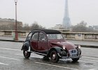 Citroën 2cv Charleston  Citroën 2cv Charleston, traversée de Paris, 7 janvier 2018