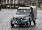 Citroën 2cv fourgonnette  Citroën 2cv fourgonnette, traversée de Paris, 7 janvier 2018