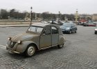 Citroën 2cv  Citroën 2cv, traversée de Paris, 7 janvier 2018