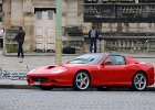Ferrari 550 America  Ferrari 550 America, traversée de Paris, 7 janvier 2018