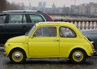 Fiat 500  Fiat 500, traversée de Paris, 7 janvier 2018