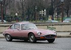 Jaguar E-type coupé série 3  Jaguar E-type coupé série 3, traversée de Paris, 7 janvier 2018