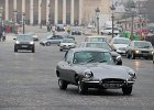 Jaguar E-type coupé série 3  Jaguar E-type coupé série 3, traversée de Paris, 7 janvier 2018