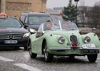 Jaguar XK120  Jaguar XK120, traversée de Paris, 7 janvier 2018