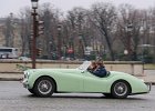 Jaguar XK120  Jaguar XK120, traversée de Paris, 7 janvier 2018