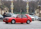 Lancia Delta HF integrale  Lancia Delta HF integrale, traversée de Paris, 7 janvier 2018