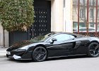 McLaren 540  McLaren 540, traversée de Paris, 7 janvier 2018