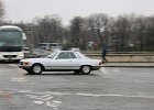 Mercedes SLC  Mercedes SLC, traversée de Paris, 7 janvier 2018