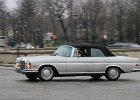Mercedes cabriolet  Mercedes cabriolet, traversée de Paris, 7 janvier 2018