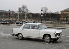Peugeot 404  Peugeot 404, traversée de Paris, 7 janvier 2018