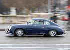 Porsche 356 coupé  Porsche 356 coupé, traversée de Paris, 7 janvier 2018