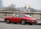 Porsche 911  Porsche 911, traversée de Paris, 7 janvier 2018